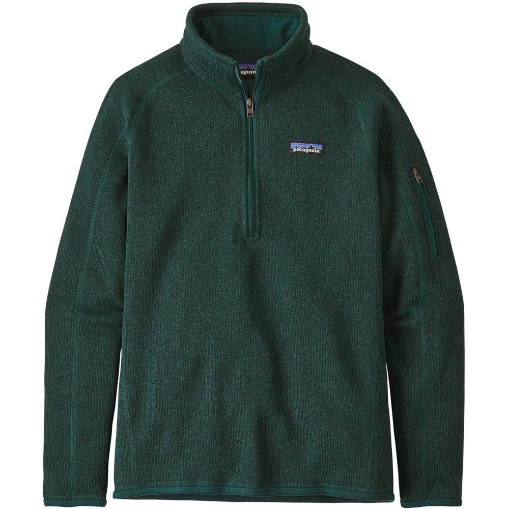Logo Patagonia Green 1/4 Zip Better Sweater